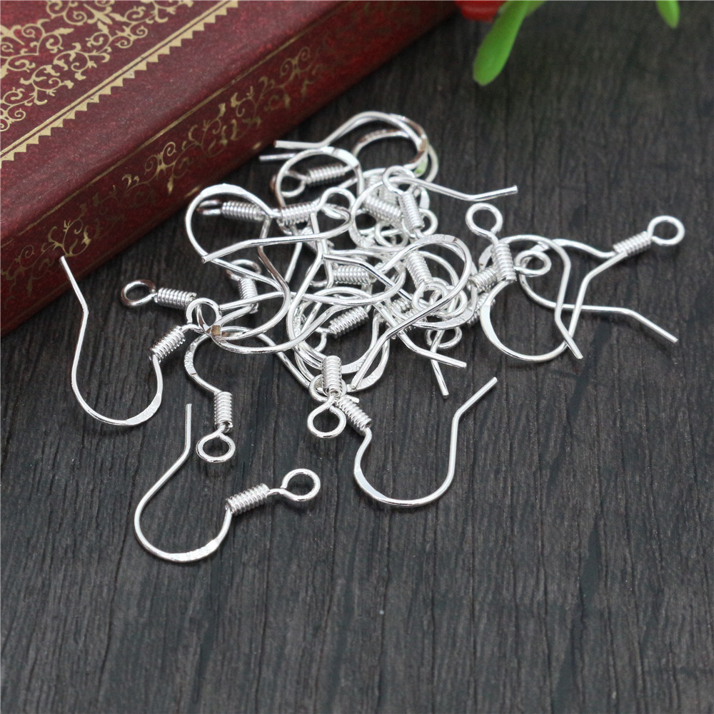Jewelry Making Metal Supplies - 50pcs 16mm 925 Sterling Silver Plated