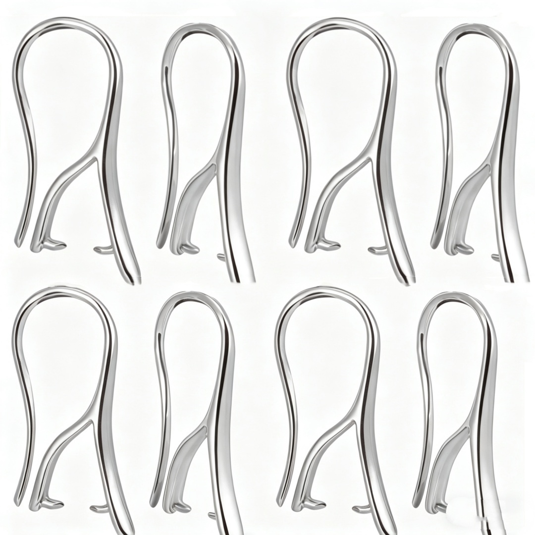 10/30Pcs White with Pinch Bail - Jewelry Making Class review and price