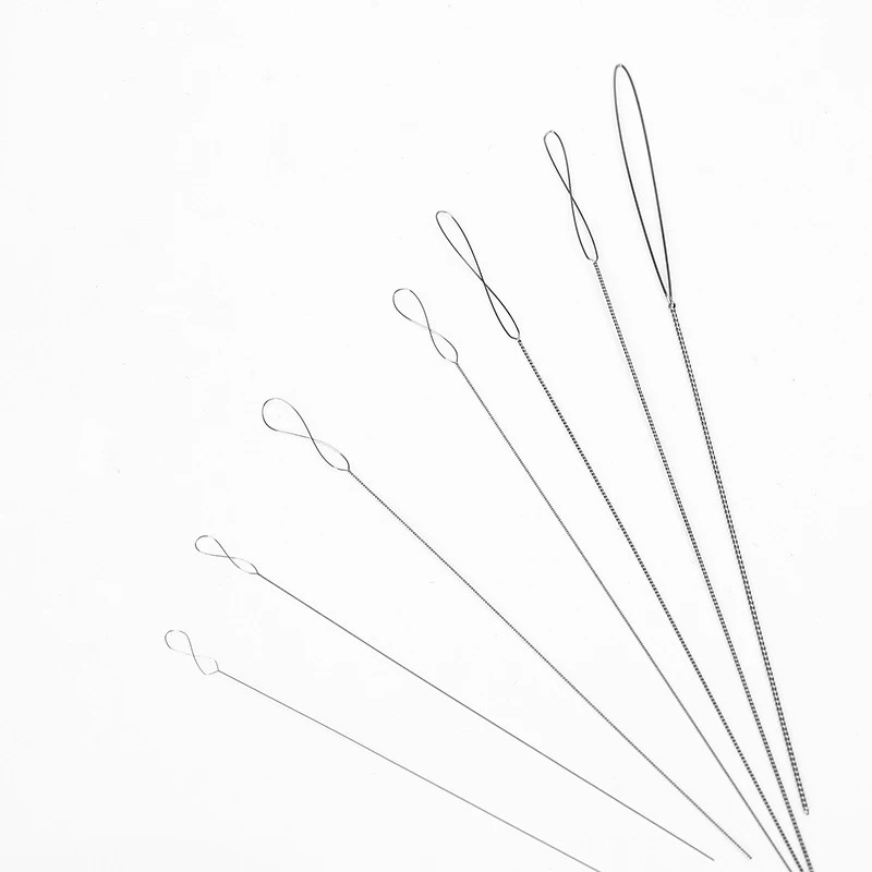 7pcs Soft Twisted Wire Needles - Knotting Cord Silk review and price