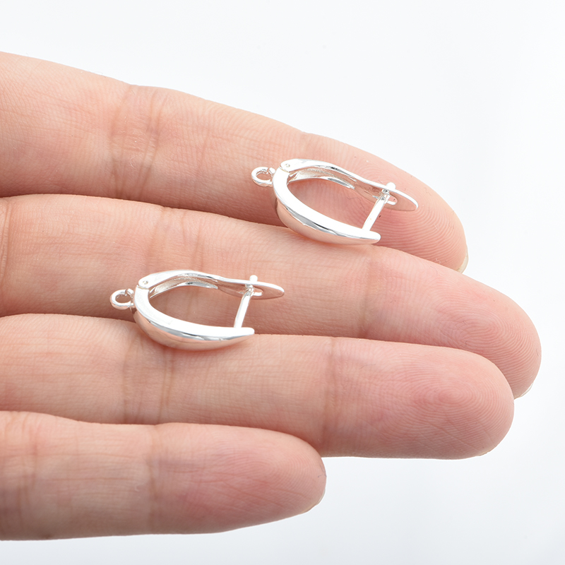 Sliver Color Earring Hooks Acc - Jewelry Making Class review and price