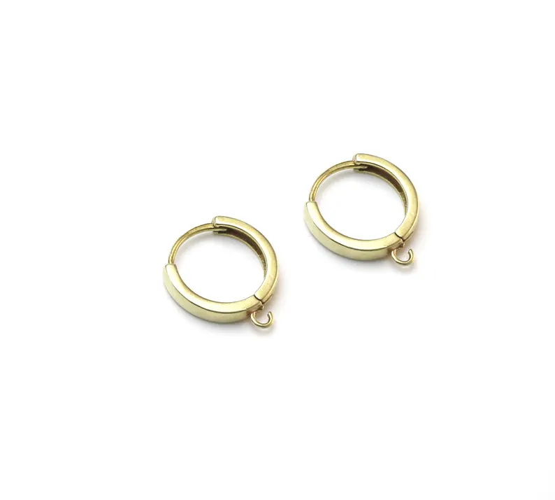 10pcs Brass Ear Hoops, Leverba - Jewelry Making Class review and price
