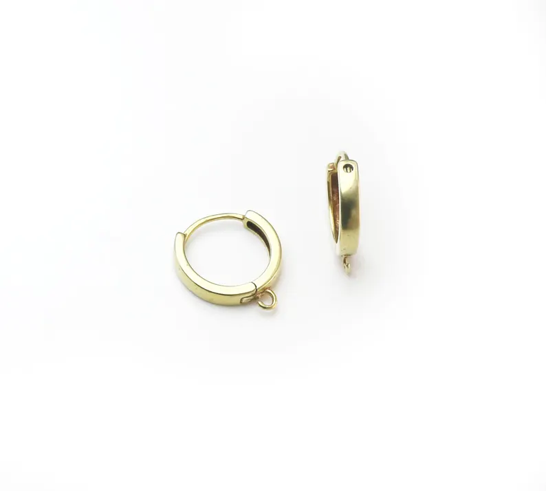 10pcs Brass Ear Hoops, Leverba - Jewelry Making Class review and price