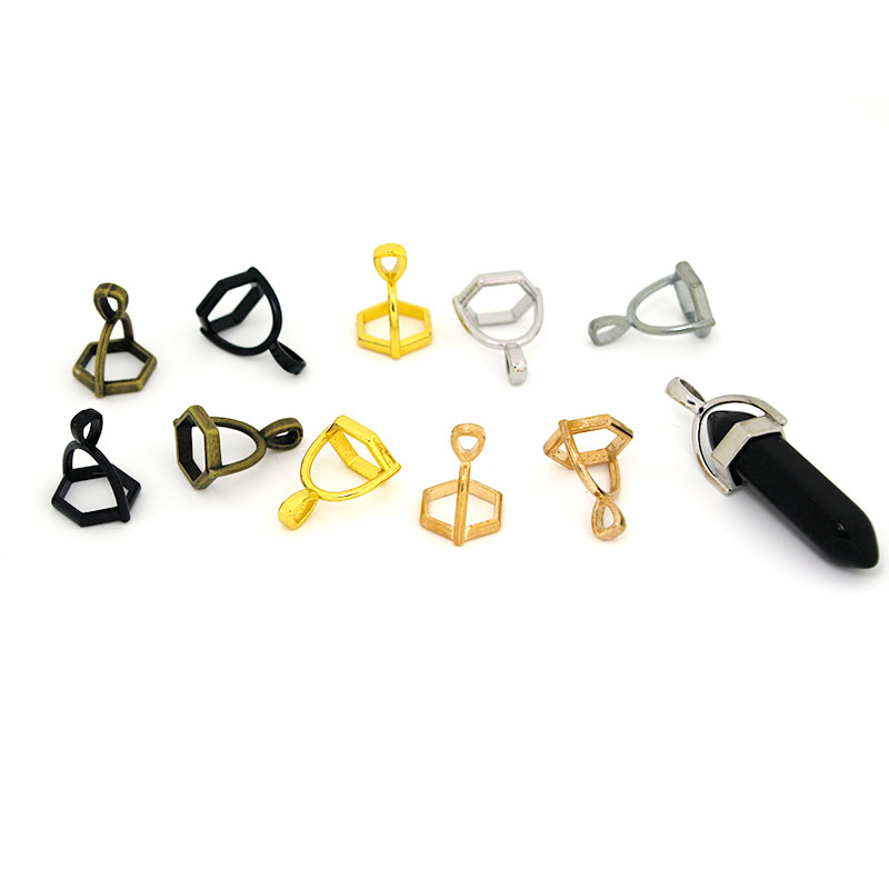 20Pcs Hexagonal Gemstone Cap N - Jewelry Making Class review and price
