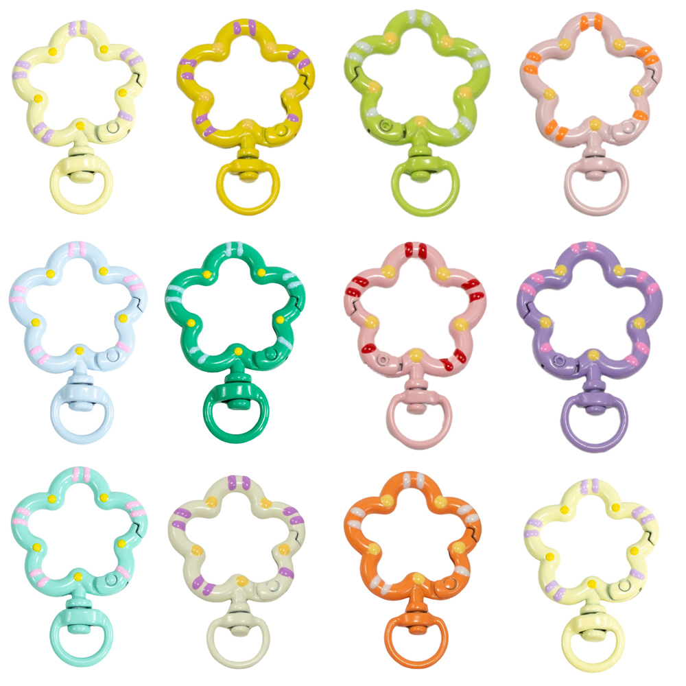 5pcs Flower Metal Lobster Claw - Jewelry Making Class review and price