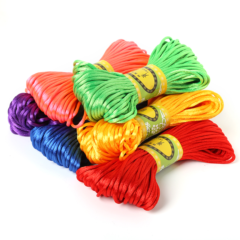 2mm 20meter Soft Satin Rattail - Knotting Cord Silk review and price