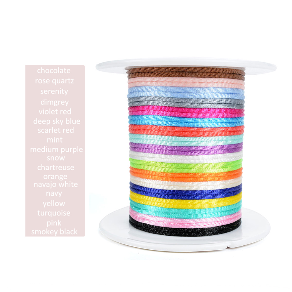 1.5mm Pacifier Clip Chain DIY  - Knotting Cord Silk review and price