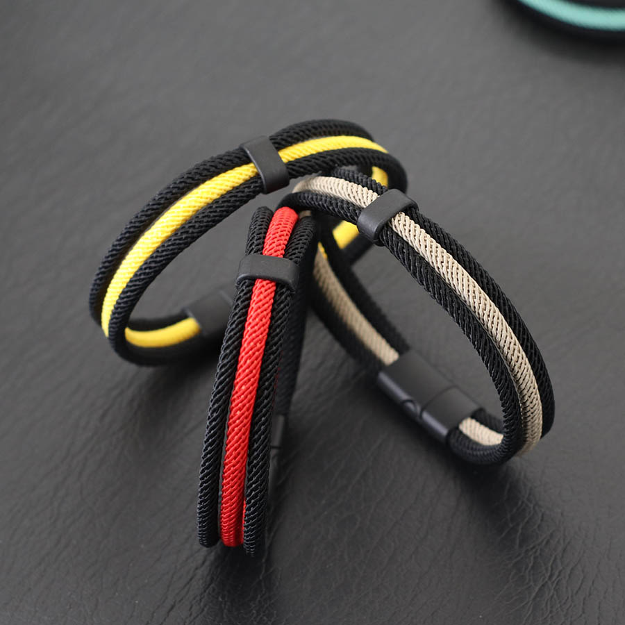 Noter Mens String Bracelet Gra - Knotting Cord Silk review and price