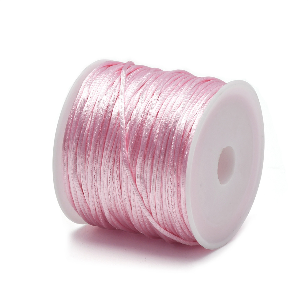 1.5mm Crafts Satin Rattail Cor - Knotting Cord Silk review and price