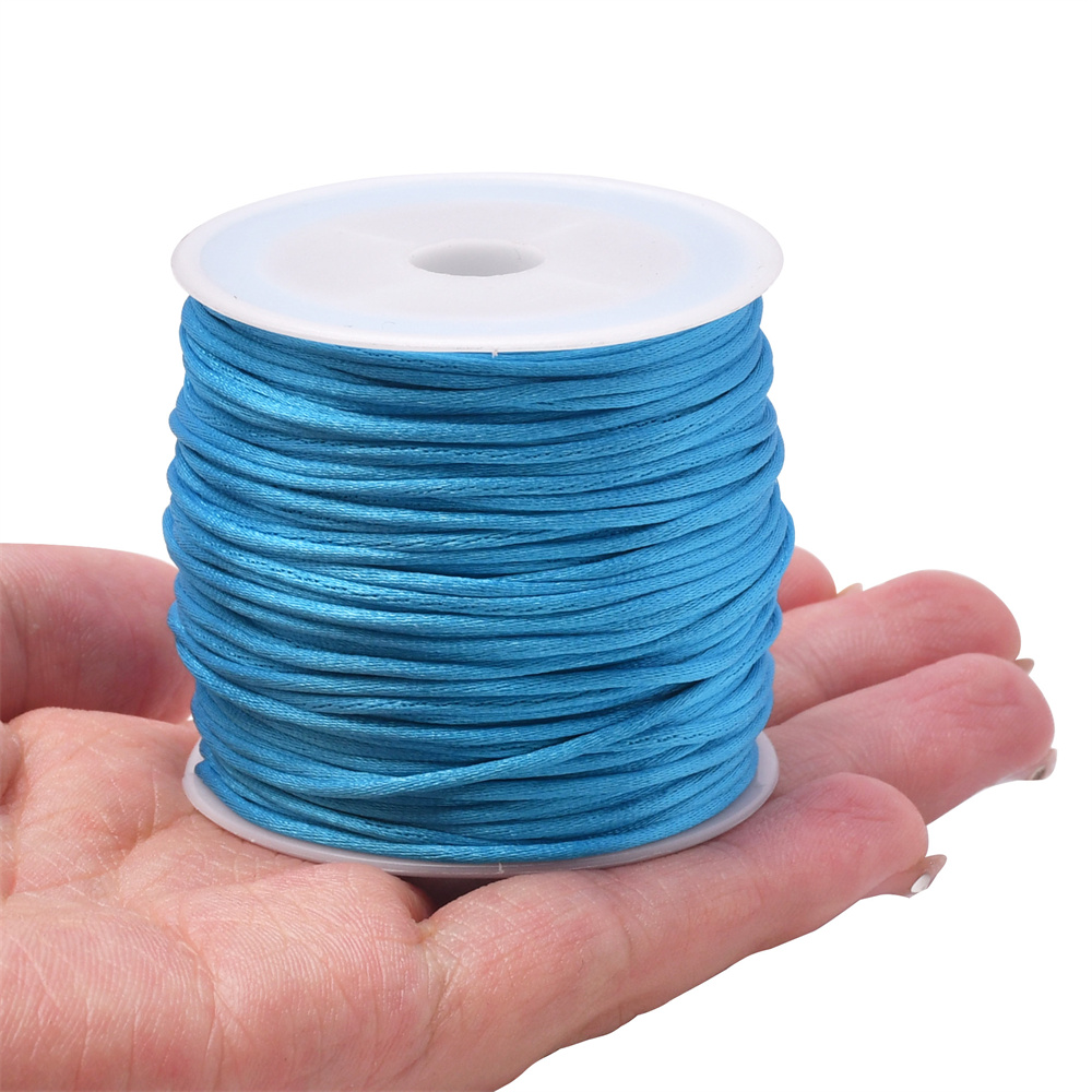 1.5mm Crafts Satin Rattail Cor - Knotting Cord Silk review and price