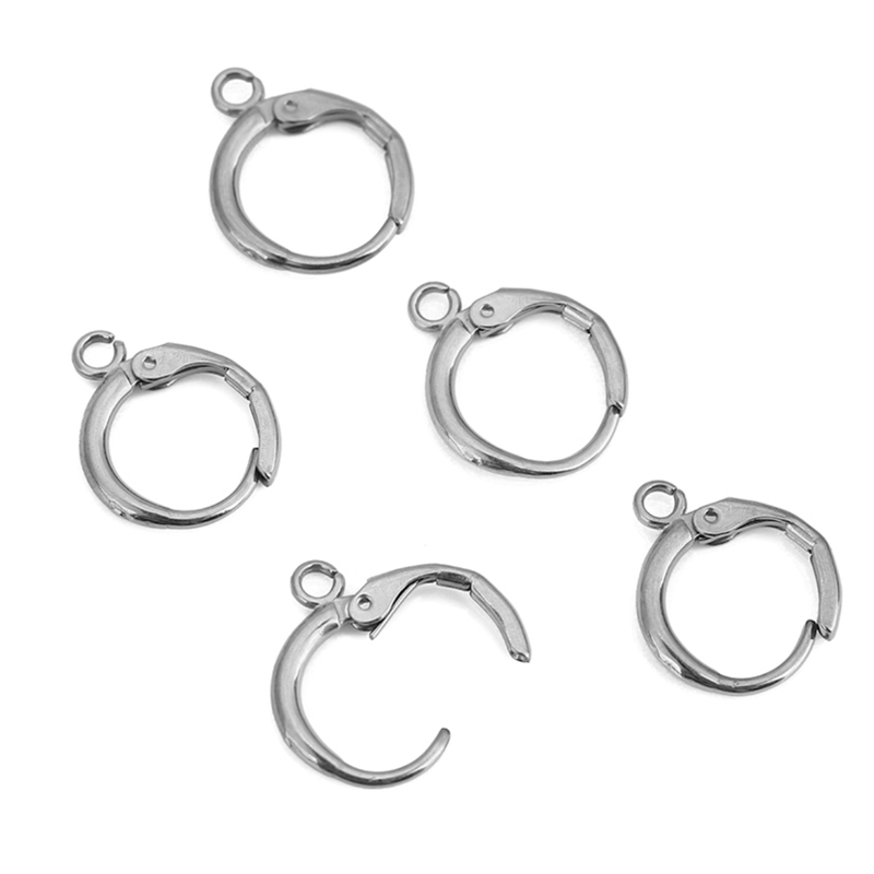 10pcs 12mm Hypoallergenic Earr - Jewelry Making Metal Supplies review and price