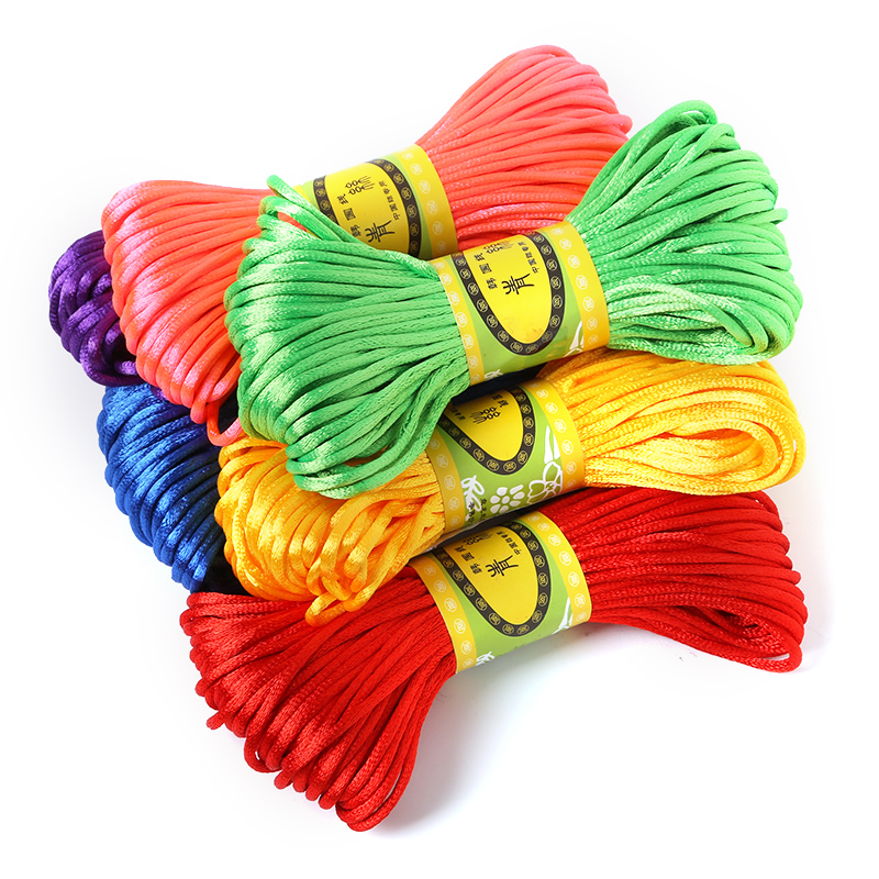2.5mm 20 Meters Soft Satin Rat - Knotting Cord Silk review and price