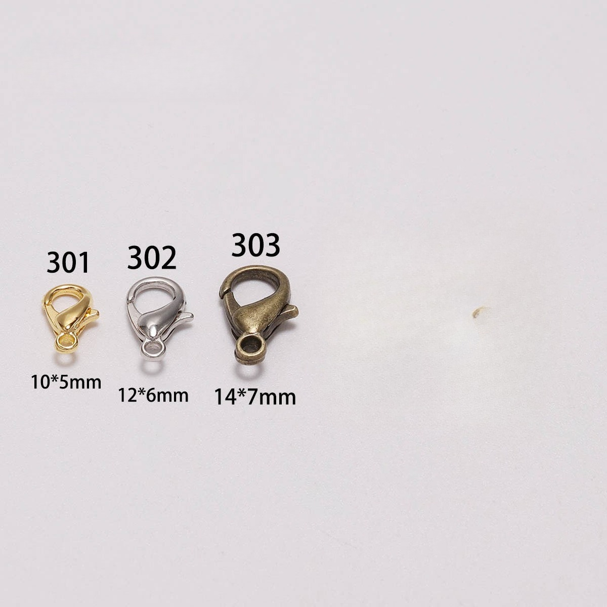100pcs 9 12 14mm Zinc Alloy Lo - Jewelry Making Metal Supplies review and price