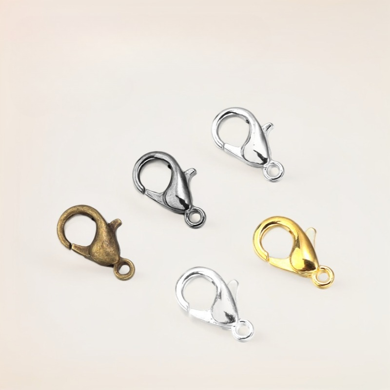 100pcs 9 12 14mm Zinc Alloy Lo - Jewelry Making Metal Supplies review and price