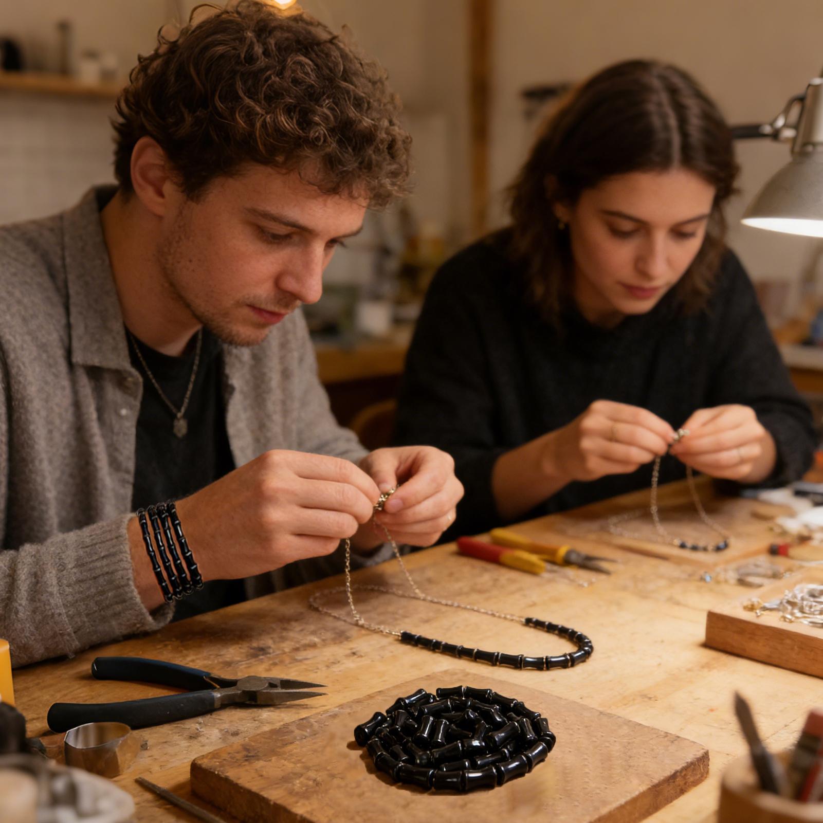 50pcs Phone Chain Making Beads - Jewelry Making Workshop For Kids review and price