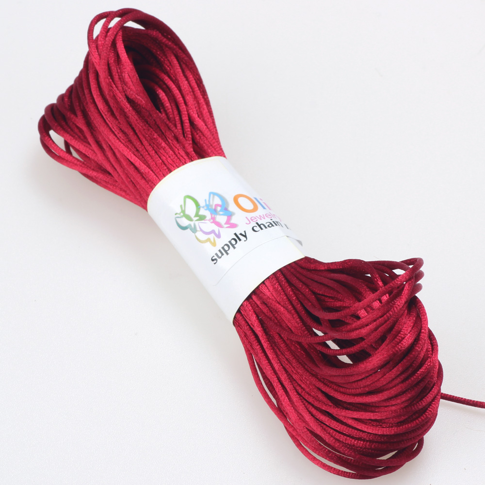 20yards/Lot 1.5mm/2.0MM Chines - Knotting Cord Silk review and price