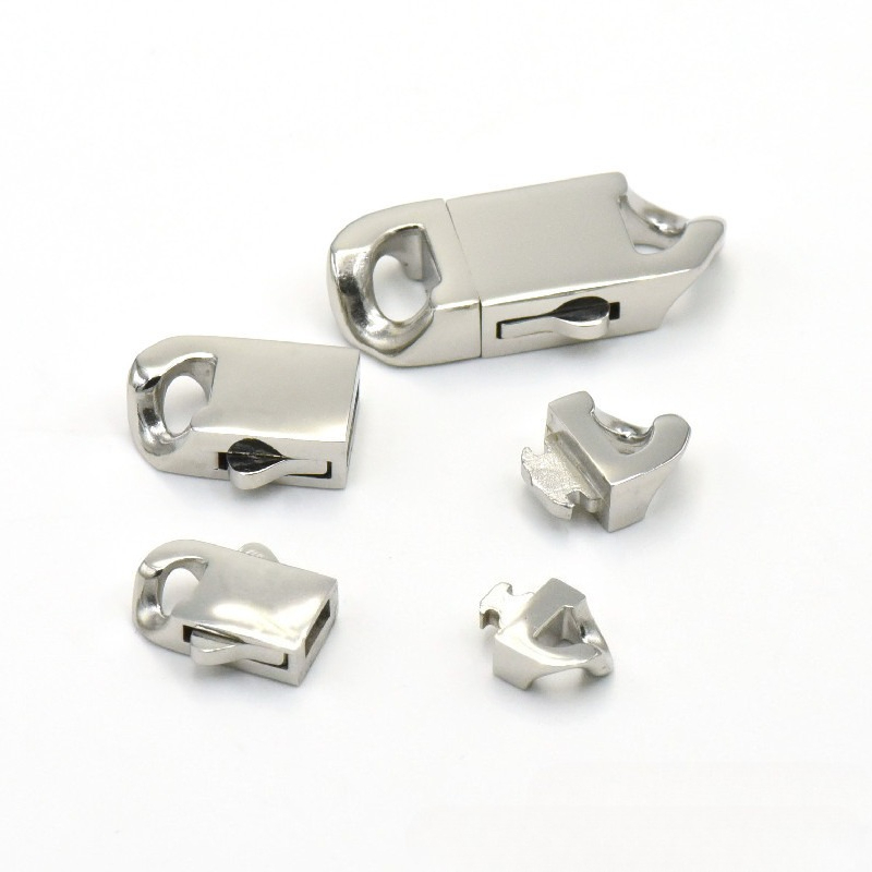 Stainless Steel Spring Clasp L - Jewelry Making Metal Supplies review and price